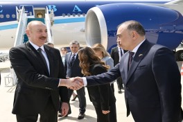 Президент Азербайджана Ильхам Алиев прибыл в Турцию с рабочим визитом