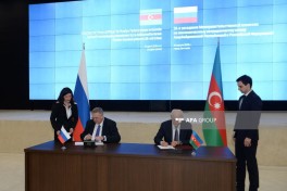 В Зангилане состоялось 24-е заседание российско-азербайджанской межправкомиссии, подписаны протокол и дорожная карта -ОБНОВЛЕНО-1 -ФОТО 