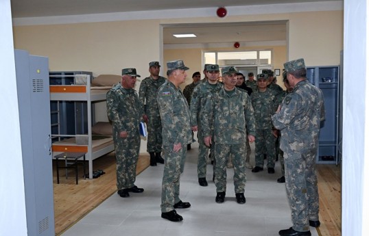 Руководство Минобороны встретилось с личным составом, несущим службу на освобождённых территориях-ФОТО 