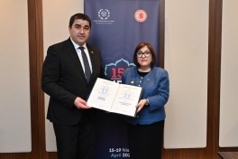 Сахиба Гафарова встретилась с председателем парламента Грузии -ФОТО 