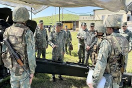 Руководство Минобороны встретилось с личным составом, несущим службу на освобождённых территориях-ФОТО 