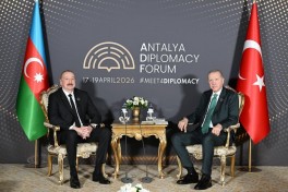 В Анталье состоялась встреча Президента Азербайджана Ильхама Алиева с Президентом Турции Реджепом Тайипом Эрдоганом-ОБНОВЛЕНО 