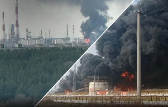 Украинская армия нанесла удары по четырём нефтеперерабатывающим объектам России