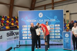 Команда «Xilasedici» стала чемпионом Азербайджана по волейболу-ФОТО 