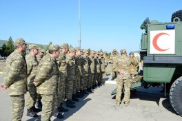 В Азербайджане начались учебные сборы с военнообязанными