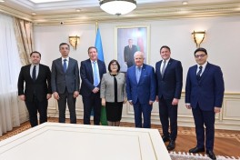 Состоялась встреча с членами межпарламентской группы дружбы Ирландия-Азербайджан