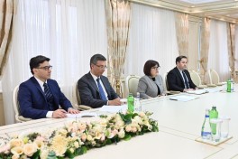 Состоялась встреча с членами межпарламентской группы дружбы Ирландия-Азербайджан