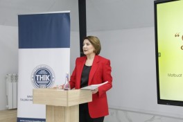 В БГУ очередным гостем проекта «Говорит опыт» стала генеральный директор «APA Media Group» Вюсаля Махиргызы