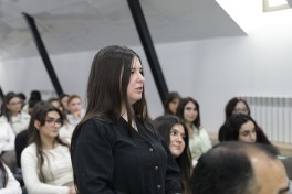 В БГУ очередным гостем проекта «Говорит опыт» стала генеральный директор «APA Media Group» Вюсаля Махиргызы