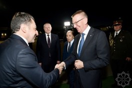 Президент Латвии Эдгарс Ринкевич прибыл с официальным визитом в Азербайджан-ОБНОВЛЕНО 
