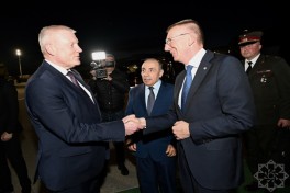 Президент Латвии Эдгарс Ринкевич прибыл с официальным визитом в Азербайджан-ОБНОВЛЕНО 