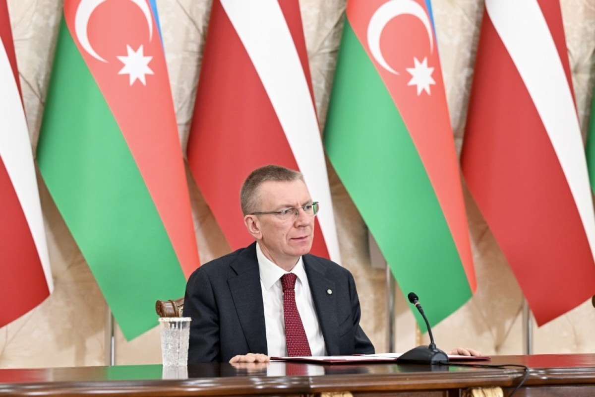 Президент Латвии Эдгарс Ринкевичс