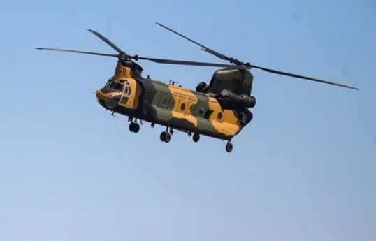 В Турции потерпел крушение военный вертолет
