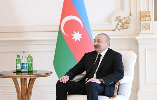 Президент Ильхам Алиев