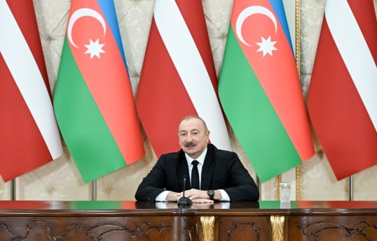 Президент Ильхам Алиев
