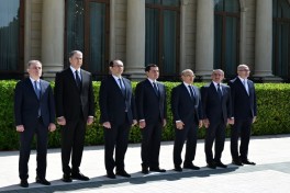 Состоялась церемония официальной встречи Президента Латвии-ФОТО 