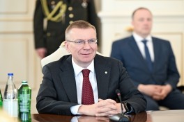Президент Латвии Эдгарс Ринкевичс
