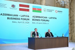 В Баку прошёл азербайджано-латвийский бизнес-форум-ОБНОВЛЕНО 