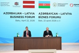 В Баку прошёл азербайджано-латвийский бизнес-форум-ОБНОВЛЕНО 