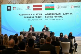 В Баку прошёл азербайджано-латвийский бизнес-форум-ОБНОВЛЕНО 