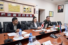 В Баку состоялась рабочая встреча военных юристов Азербайджана и Грузии