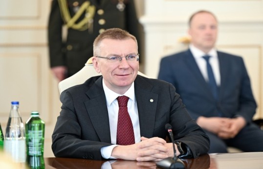 Президент Латвийской Республики Эдгарс Ринкевичс