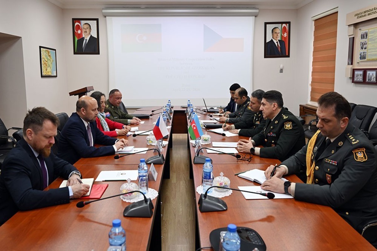Подписан План военного сотрудничества между Азербайджаном и Чехией