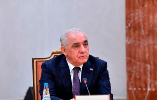 Премьер-министр Азербайджанской Республики Али Асадов