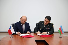 Подписан План военного сотрудничества между Азербайджаном и Чехией