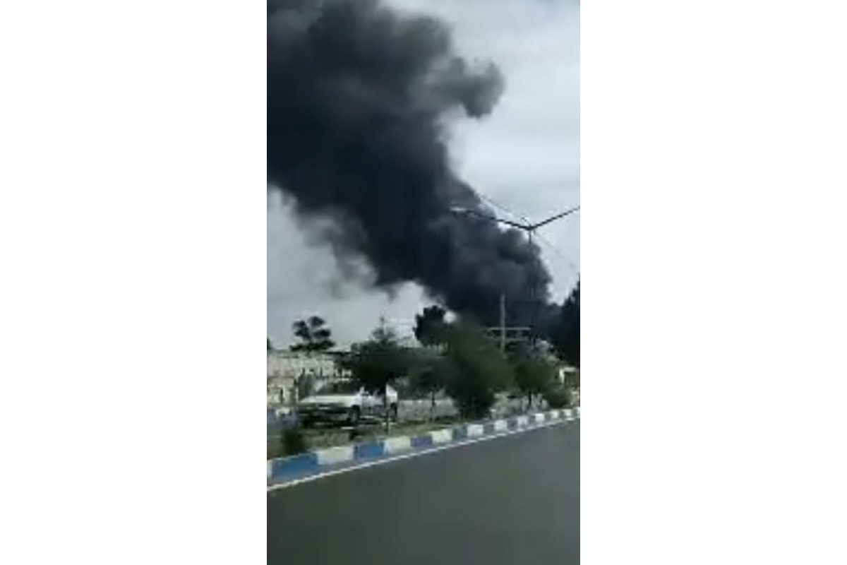 В Иране произошёл пожар на заводе