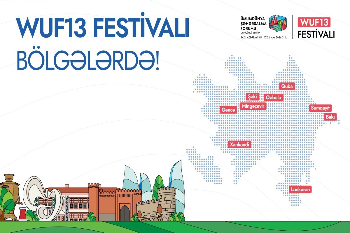 В преддверии WUF13 в ряде городов Азербайджана будет проведён цикл мероприятий
