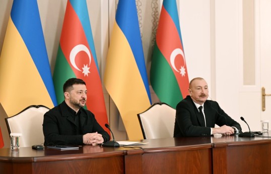 Владимир Зеленский поблагодарил Президента Ильхама Алиева за оказанную Украине помощь
