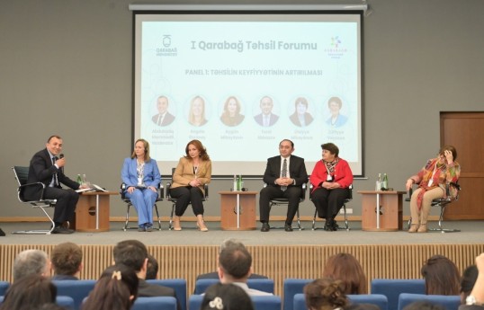 В Карабахском университете начал работу I Карабахский образовательный форум-ФОТО 