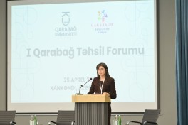 В Карабахском университете начал работу I Карабахский образовательный форум-ФОТО 