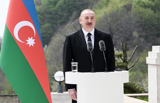 Президент Ильхам Алиев
