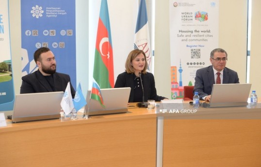 В рамках WUF13 проведена очередная информационная сессия для представителей СМИ