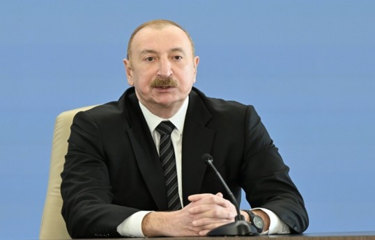 Президент Ильхам Алиев