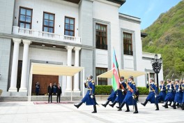 В Габале состоялась церемония официальной встречи Премьер-министра Чехии Андрея Бабиша