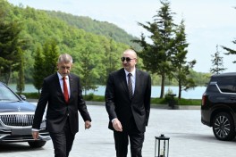 В Габале от имени Президента Ильхама Алиева дан официальный ланч в честь Премьер-министра Чехии