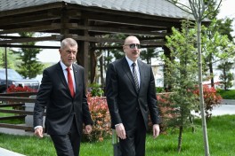 В Габале от имени Президента Ильхама Алиева дан официальный ланч в честь Премьер-министра Чехии