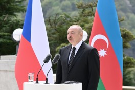 Президент Ильхам Алиев и Премьер-министр Чехии Андрей Бабиш выступили с заявлениями для прессы-ОБНОВЛЕНО-1 -ФОТО 