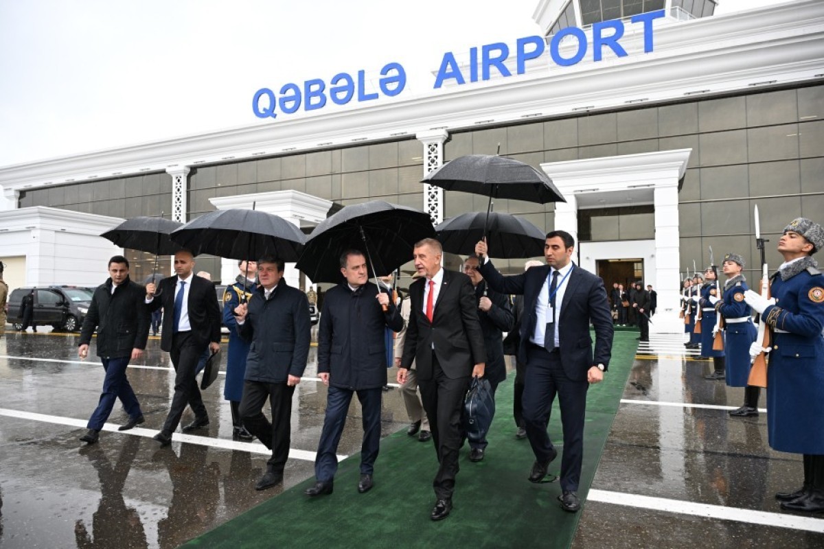 Завершился визит премьер-министра Чехии в Азербайджан