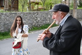 Лейла Алиева и Арзу Алиева приняли участие в открытии после восстановления историко-архитектурных памятников в Шеки-ФОТО 