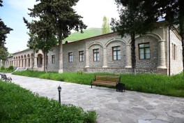 Лейла Алиева и Арзу Алиева приняли участие в открытии после восстановления историко-архитектурных памятников в Шеки-ФОТО 