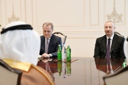 Президент Ильхам Алиев принял делегацию ОАЭ