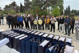 Очередная группа переселенцев прибыла в город Ходжавенд и село Ханоба, жителям вручены ключи-ОБНОВЛЕНО -ФОТО 