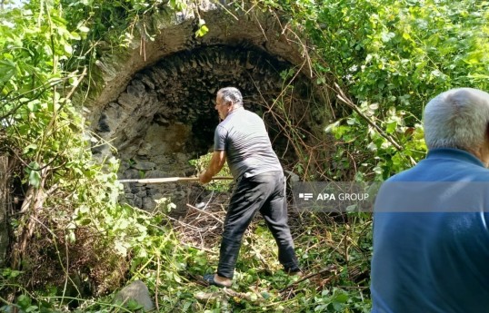 В Балакене обнаружен памятник, который предположительно относится к албанскому храму V–VII веков