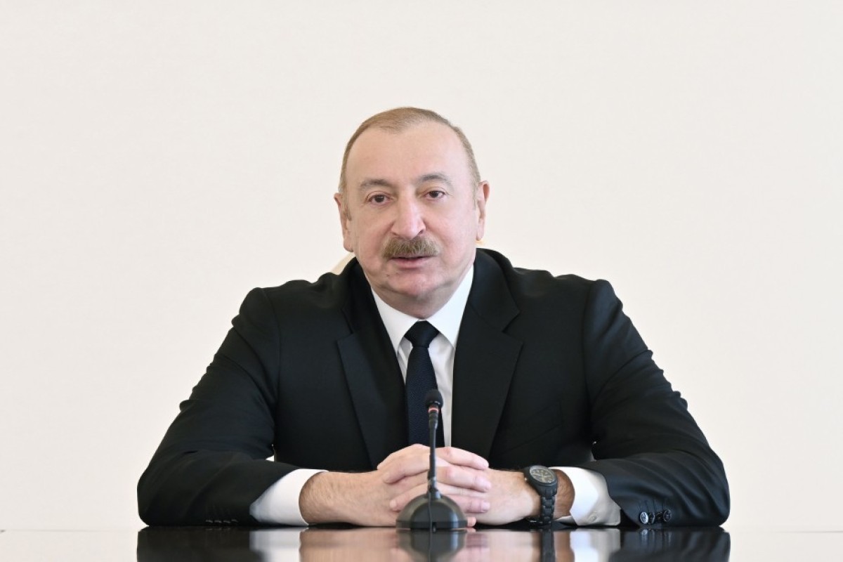 Президент Ильхам Алиев