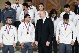 Президент Ильхам Алиев принял борцов, ставших чемпионами Европы в командном зачёте -ОБНОВЛЕНО 