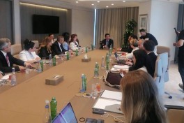 Хикмет Гаджиев принял делегацию TADİV